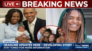 Michelle and Barack Obama Meets Malia’s Newborn for the FIRST Time Cute Moments!