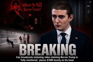 Iran Airs Disturbing Video Allegedly Claiming Barron Trump Is Under “Full Surveillance” — $10 Million Bounty Reportedly Announced