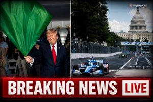 BREAKING: “HE TURNED DC INTO AN AMUSEMENT PARK!” Americans ERUPT over Trump’s latest vanity spectacle as race cars roar around the National Mall paralyzing the nation’s capital!