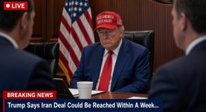 Trump Says U.S. and Iran Could Reach Agreement Within a Week as Ceasefire Talks Continue