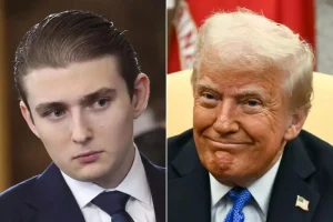 BARRON TRUMP ADMITS THAT HE TESTED POSITIVE FOR…