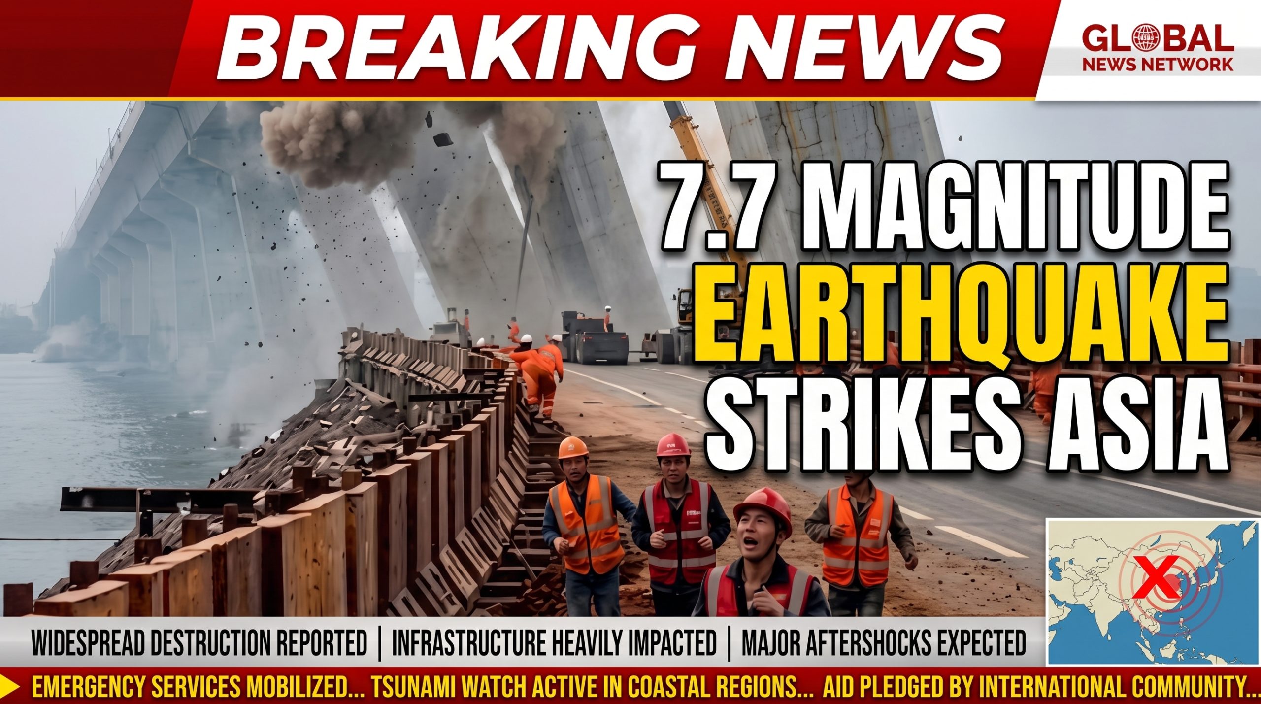 Asia earthquake