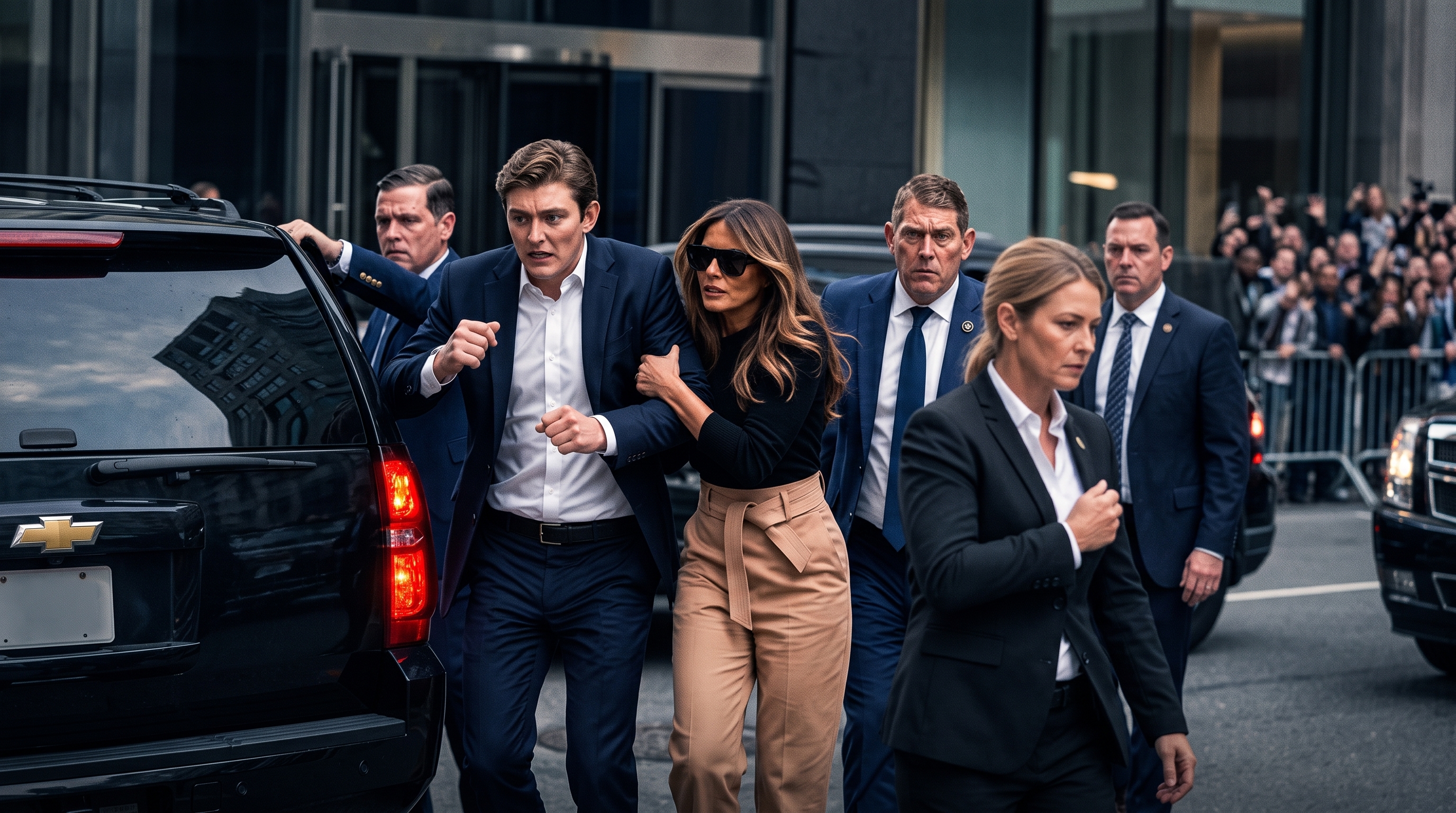 (-)Melania Trump Security Incident: Man Arrested at Golf Club