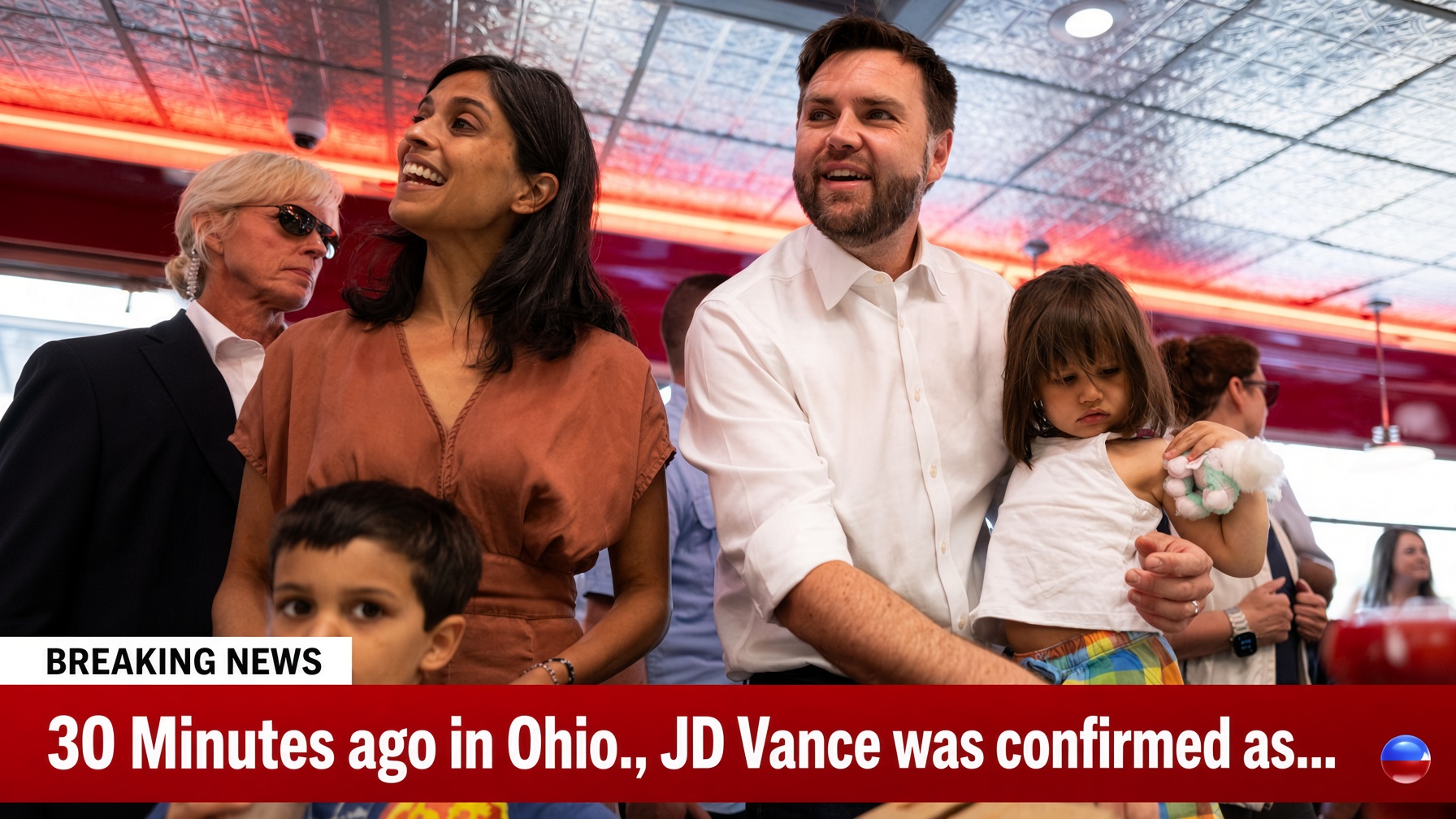 JD Vance family