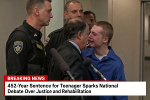 452-Year Sentence for Teenager Sparks National Debate Over Justice and Rehabilitation