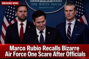😥Marco Rubio Recalls Bizarre Air Force One Scare After Officials Feared Passenger Was Dead