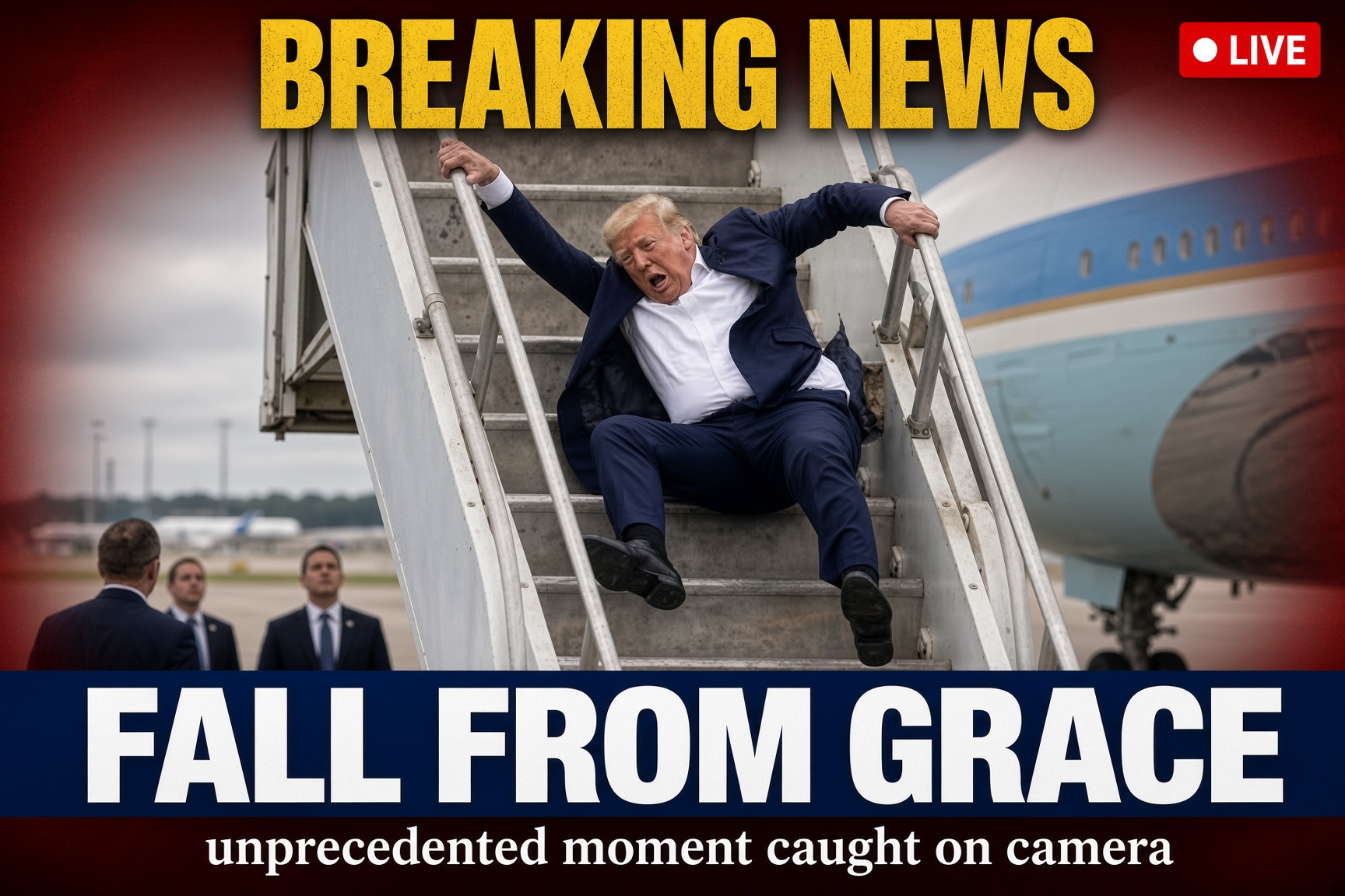 Trump fall