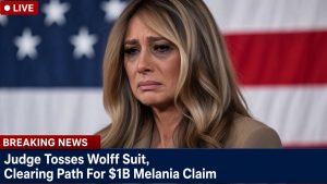 Judge Tosses Wolff Suit, Clearing Path For $1B Melania Claim