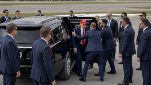 (-)Trump Shot Again in D.C. – Security Breach