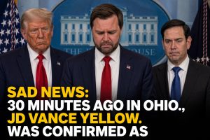 SAD NEWS: 30 Minutes Ago in Ohio — JD Vance Was Confirmed as… The Announcement Has Left Many Stunned.
