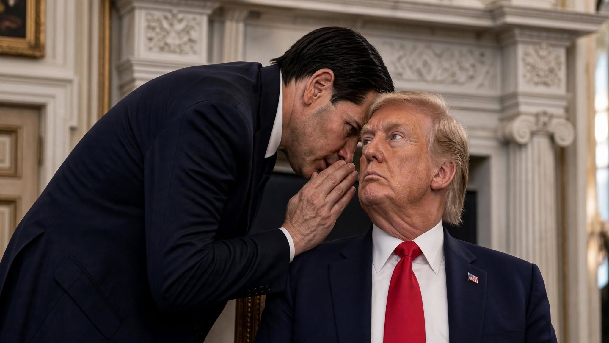 Marco Rubio Air Force One