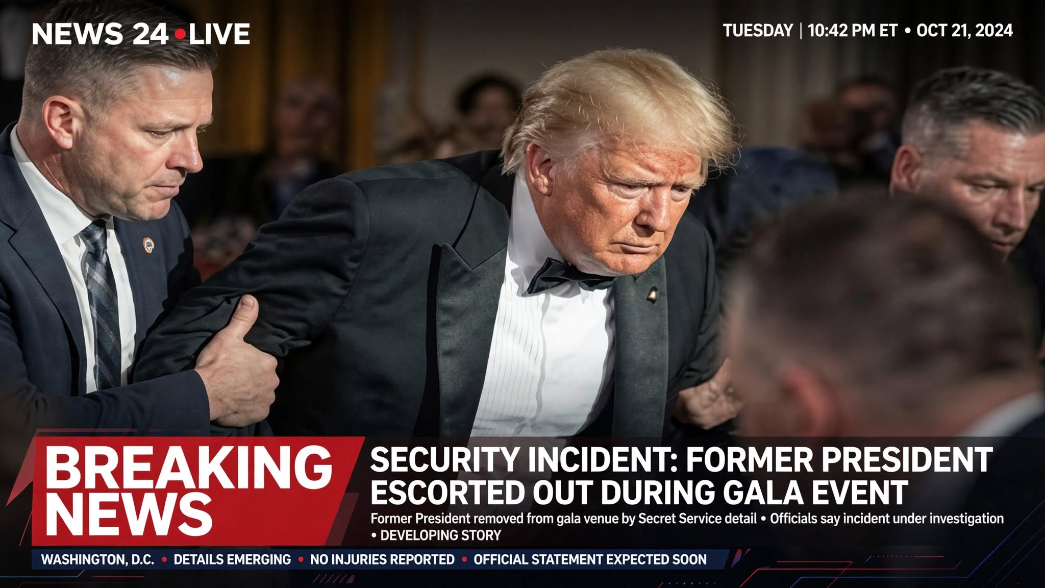Trump shot DC