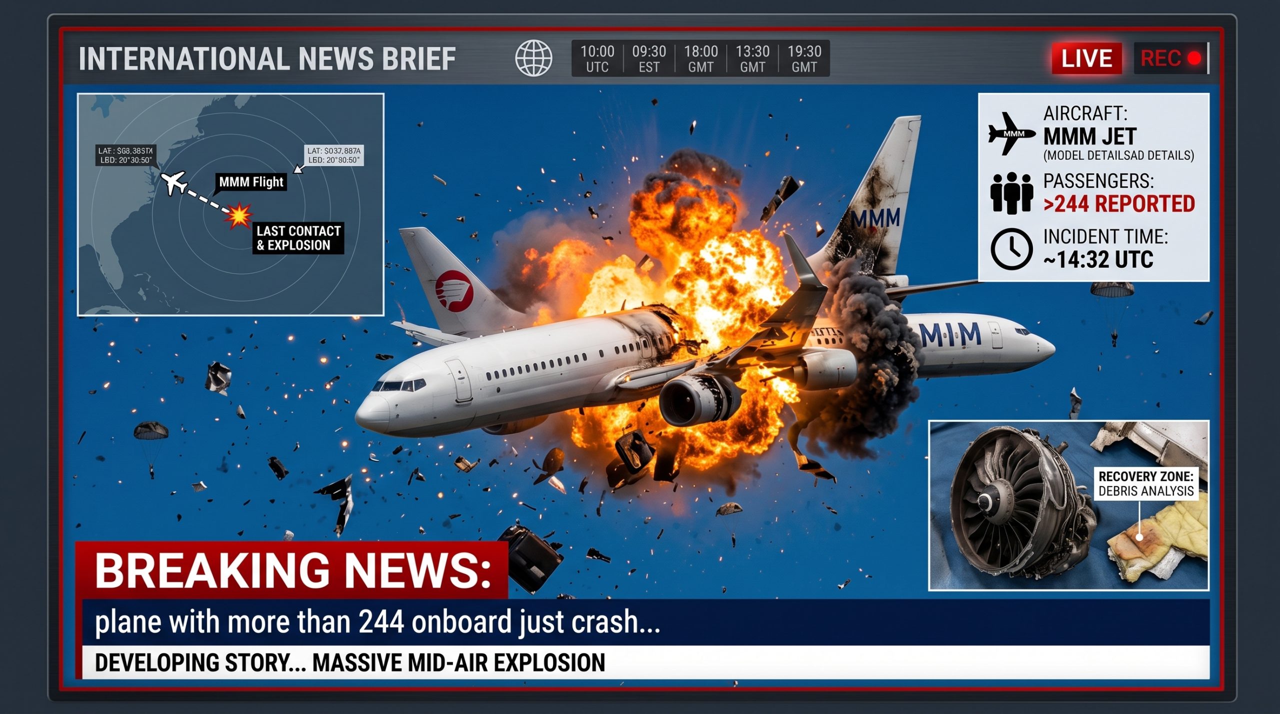 plane crash emergency response