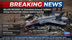 (+)Fighter Jet Crash: Emergency Response Documented